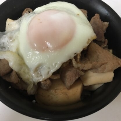 キャベツがなかったのでお豆腐でやりましたが、おいしかったです◎